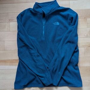 The North Face Men's Blue Zip-Up Sweater